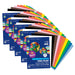 Construction Paper, Standard Assorted, 9" x 12", 50 Sheets Per Pack, 5 Packs - A1 School Supplies