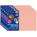 Construction Paper, Salmon, 12" x 18", 50 Sheets Per Pack, 5 Packs - A1 School Supplies