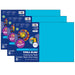 Construction Paper, Atomic Blue, 12" x 18", 50 Sheets Per Pack, 3 Packs - A1 School Supplies