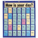 Behavioral Pocket Chart, Blue, 18-1/2" x 21", 1 Chart - A1 School Supplies