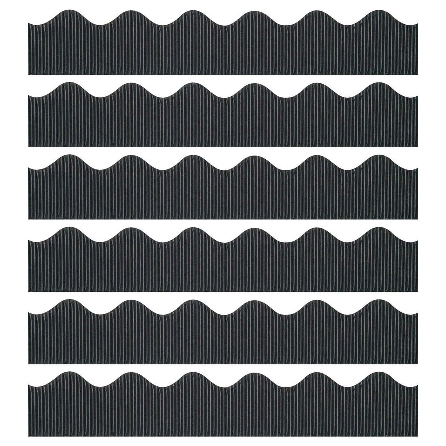 Decorative Border, Black, 2-1/4" x 50', 6 Rolls