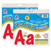 Self-Adhesive Letters, Red, Cheery Font, 4", 154 Per Pack, 2 Packs - A1 School Supplies