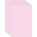 Deluxe Bleeding Art Tissue, Baby Pink, 20" x 30", 24 Sheets Per Pack, 5 Packs - A1 School Supplies