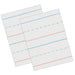 Sulphite Handwriting Paper, Dotted Midline, Grade 1, 5/8" x 5/16" x 5/16" Ruled Long, 10-1/2" x 8", 500 Sheets Per Pack, 2 Packs - A1 School Supplies