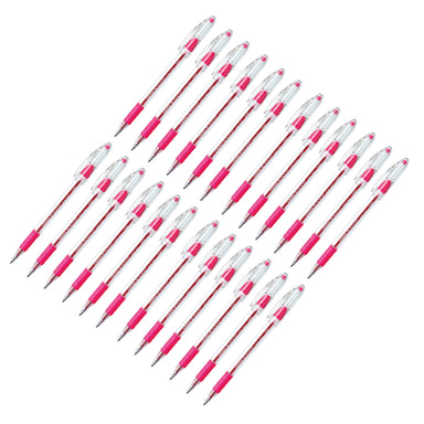 R.S.V.P.® Ballpoint Pen, Fine Point, Pink, Pack of 24 - A1 School Supplies