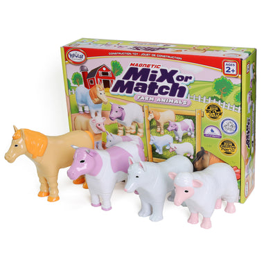 Magnetic Mix or Match® Farm Animals, Pastel - A1 School Supplies