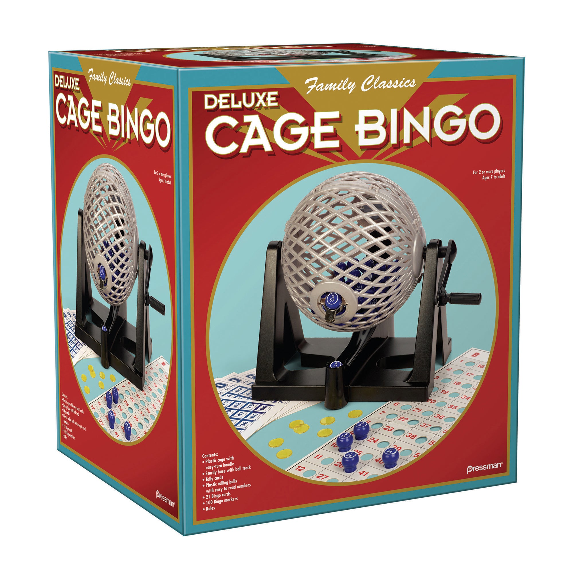 Deluxe Cage Bingo - A1 School Supplies