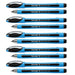 Slider Memo Ballpoint Pen, Viscoglide Ink, 1.4 mm, Black, Pack of 10 - A1 School Supplies