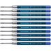 Slider 755 XB Ballpoint Pen Refill, Viscoglide Ink, Blue, Pack of 10 - A1 School Supplies