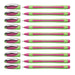 Xpress Fineliner Pen, Fiber Tip, 0.8 mm, Pink, Pack of 10 - A1 School Supplies