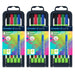 Line-Up Fineliner Pens with Case, 4 Colors, 4 Per Pack, 3 Packs - A1 School Supplies