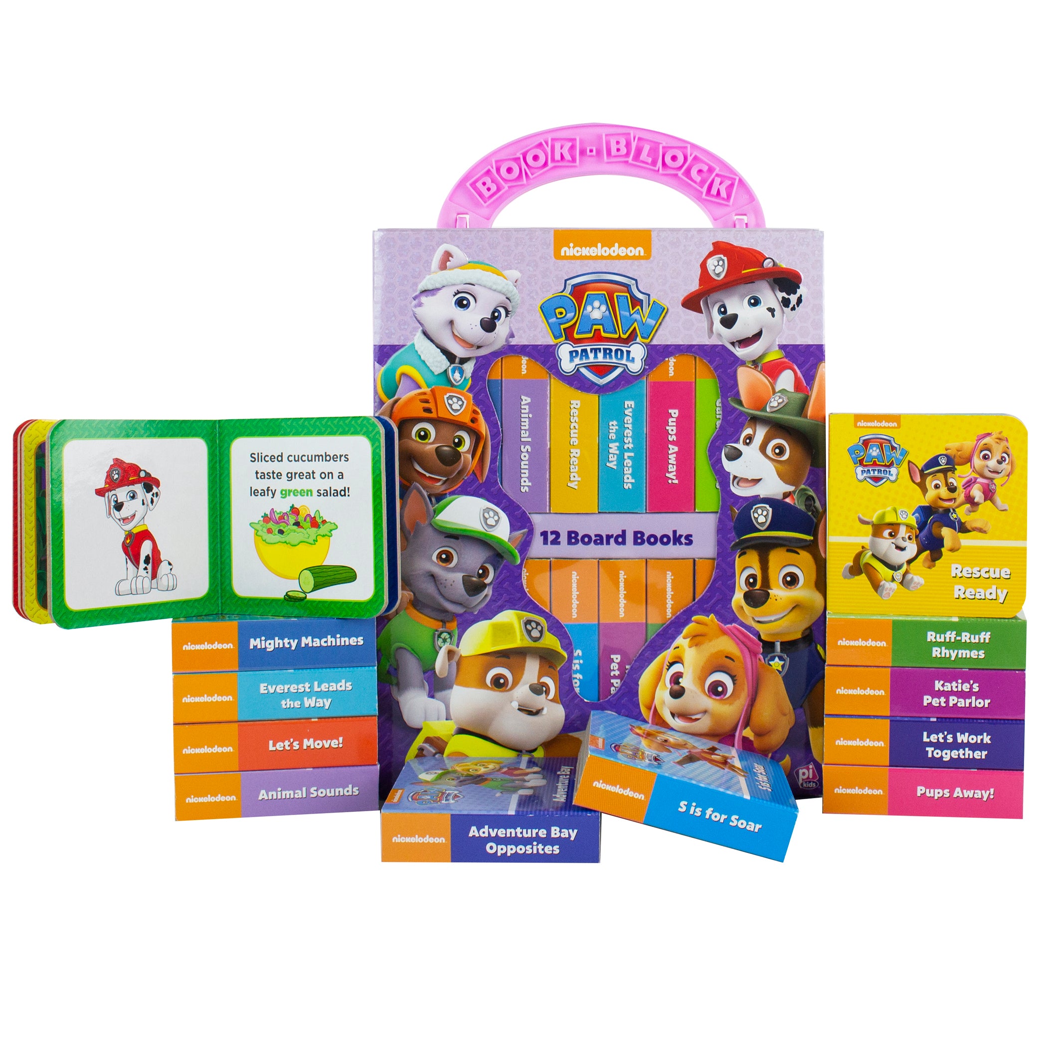 My First Library PAW Patrol Girl, 12 Books