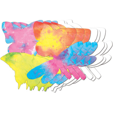 Color Diffusing Paper Butterflies, 48 Per Pack, 3 Packs - A1 School Supplies