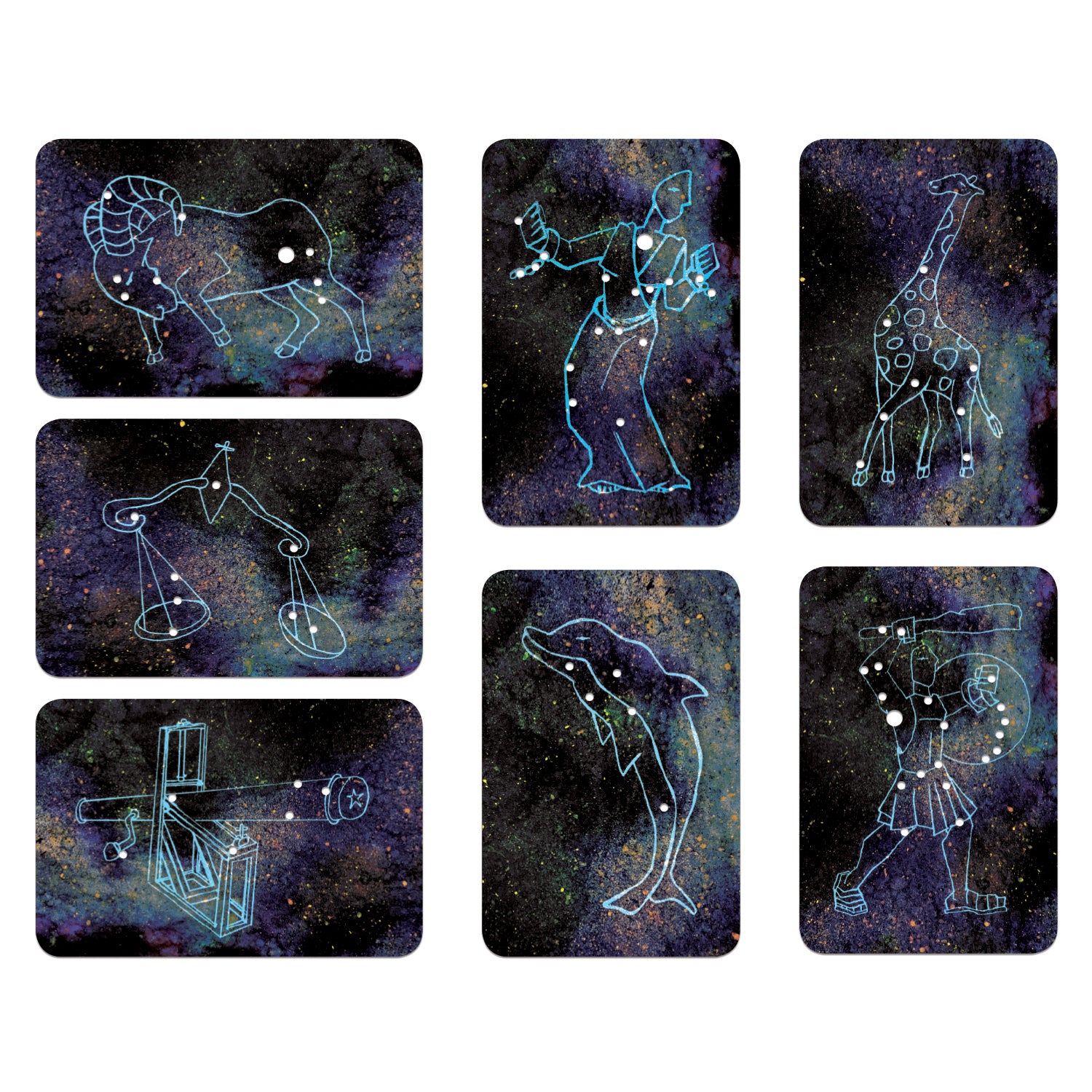 Light Learning Constellation Cards - A1 School Supplies