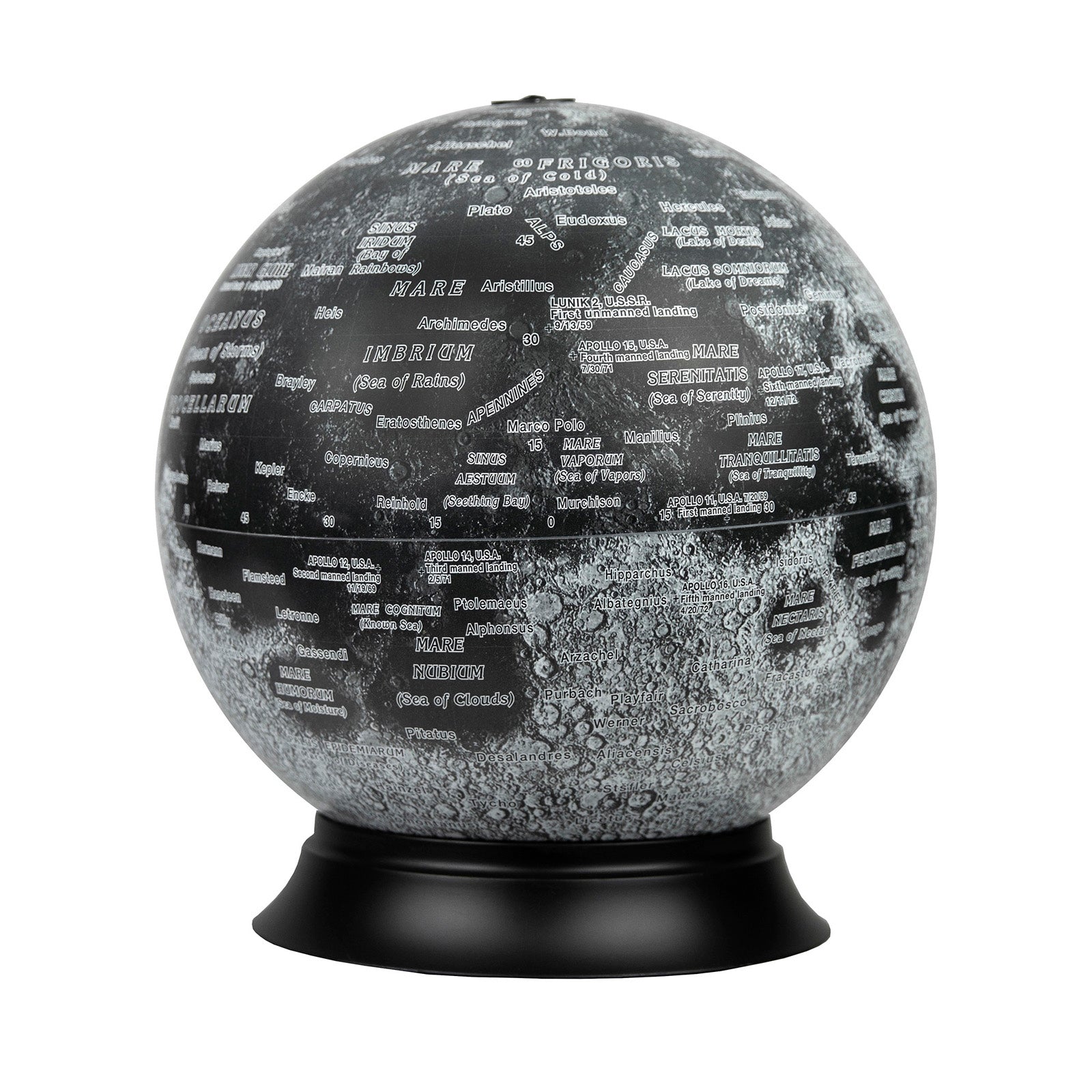 National Geographic Illuminated Moon Globe, 12" - A1 School Supplies