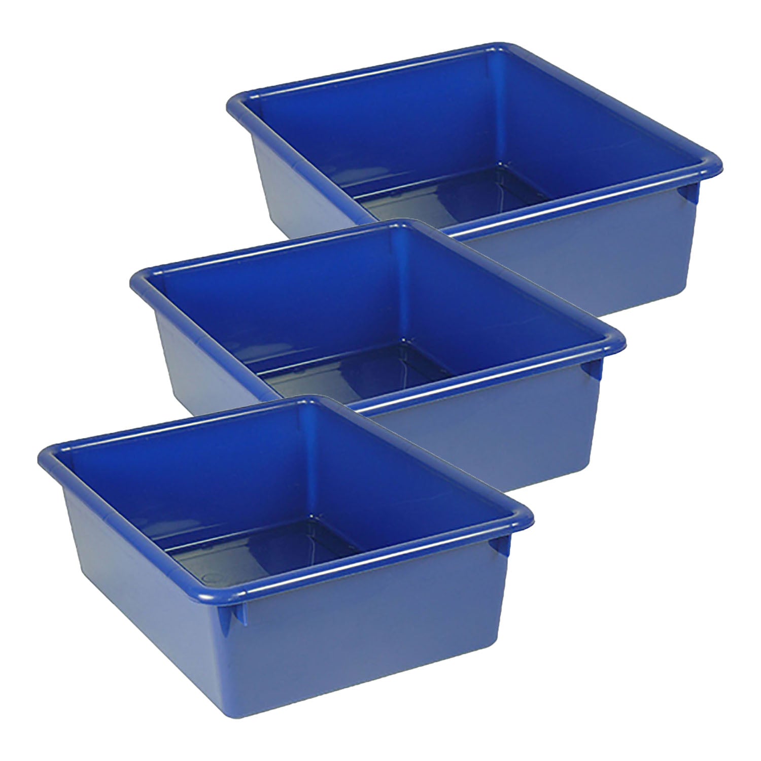 Double Stowaway® Tray Only, Blue, Pack of 3 - A1 School Supplies