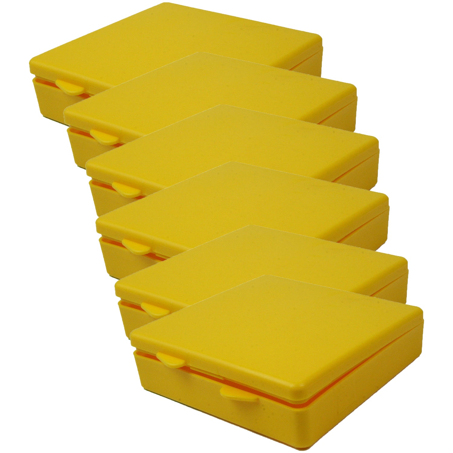 Micro Box, Yellow, Pack of 6 - A1 School Supplies