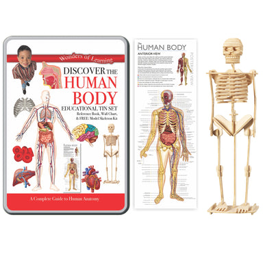 Wonders of Learning Tin Set, Discover the Human Body - A1 School Supplies