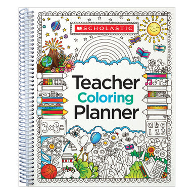 Teacher Coloring Planner - A1 School Supplies