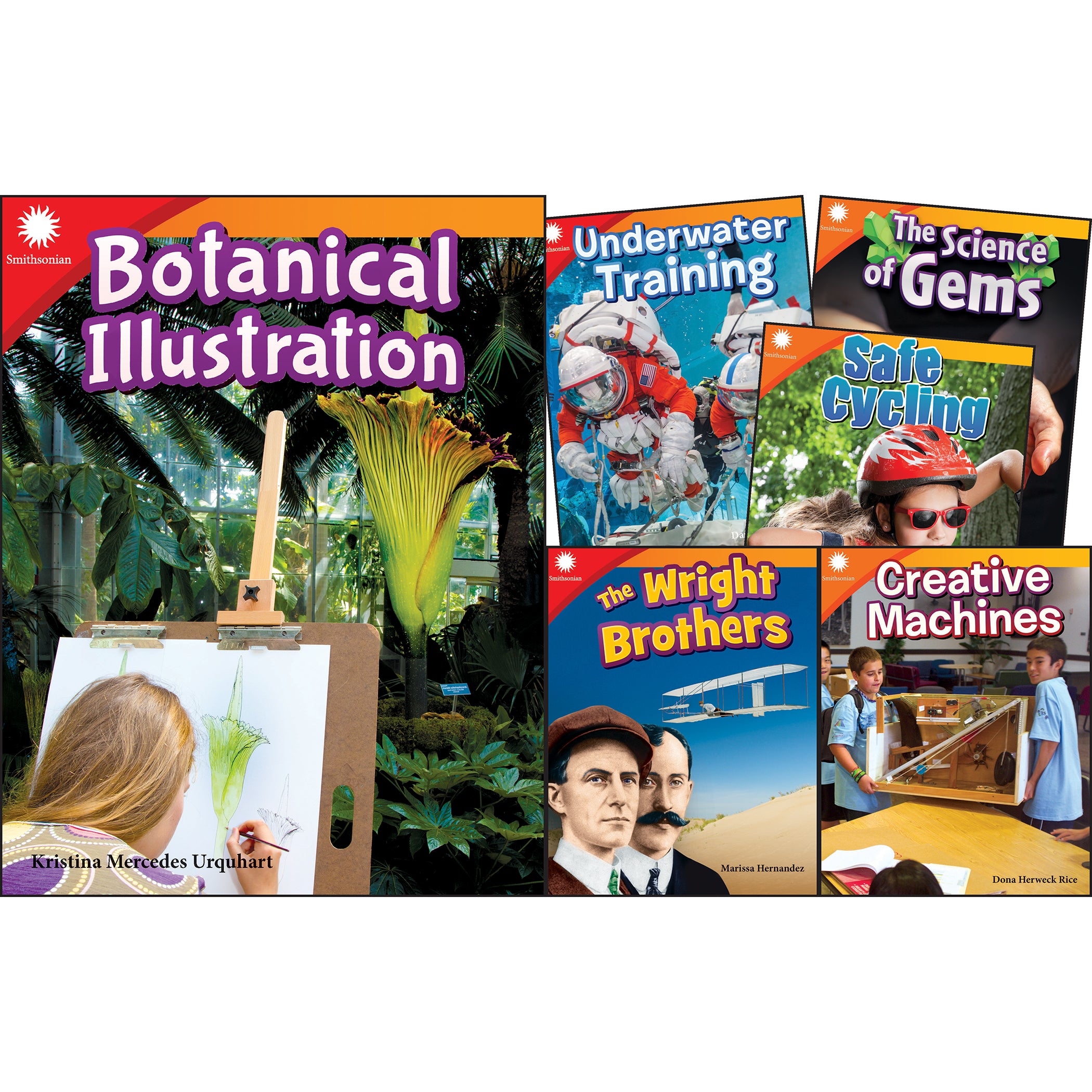 Smithsonian Informational Text: Fun in Action, 6-Book Set, Grades 2-3 - A1 School Supplies