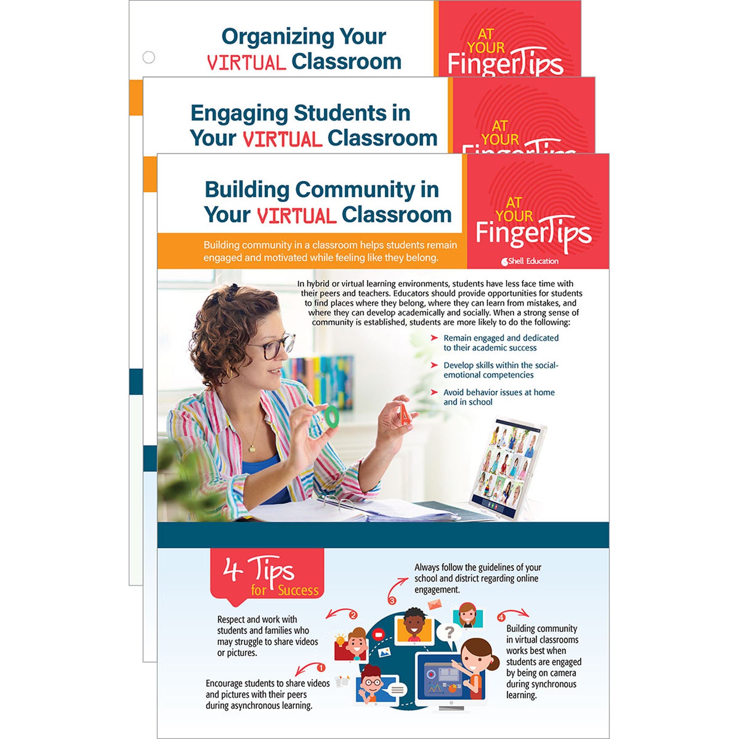 Virtual Classroom Basics At Your Fingertips, Set of 3 - A1 School Supplies