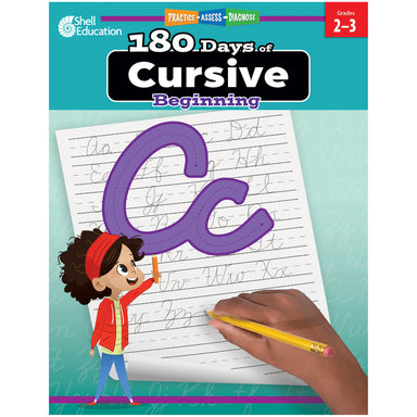 180 Days of Cursive: Beginning - A1 School Supplies