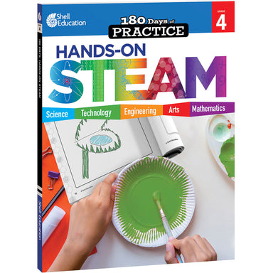 180 Days: Hands-On STEAM, Grade 4 - A1 School Supplies