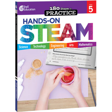 180 Days: Hands-On STEAM, Grade 5 - A1 School Supplies