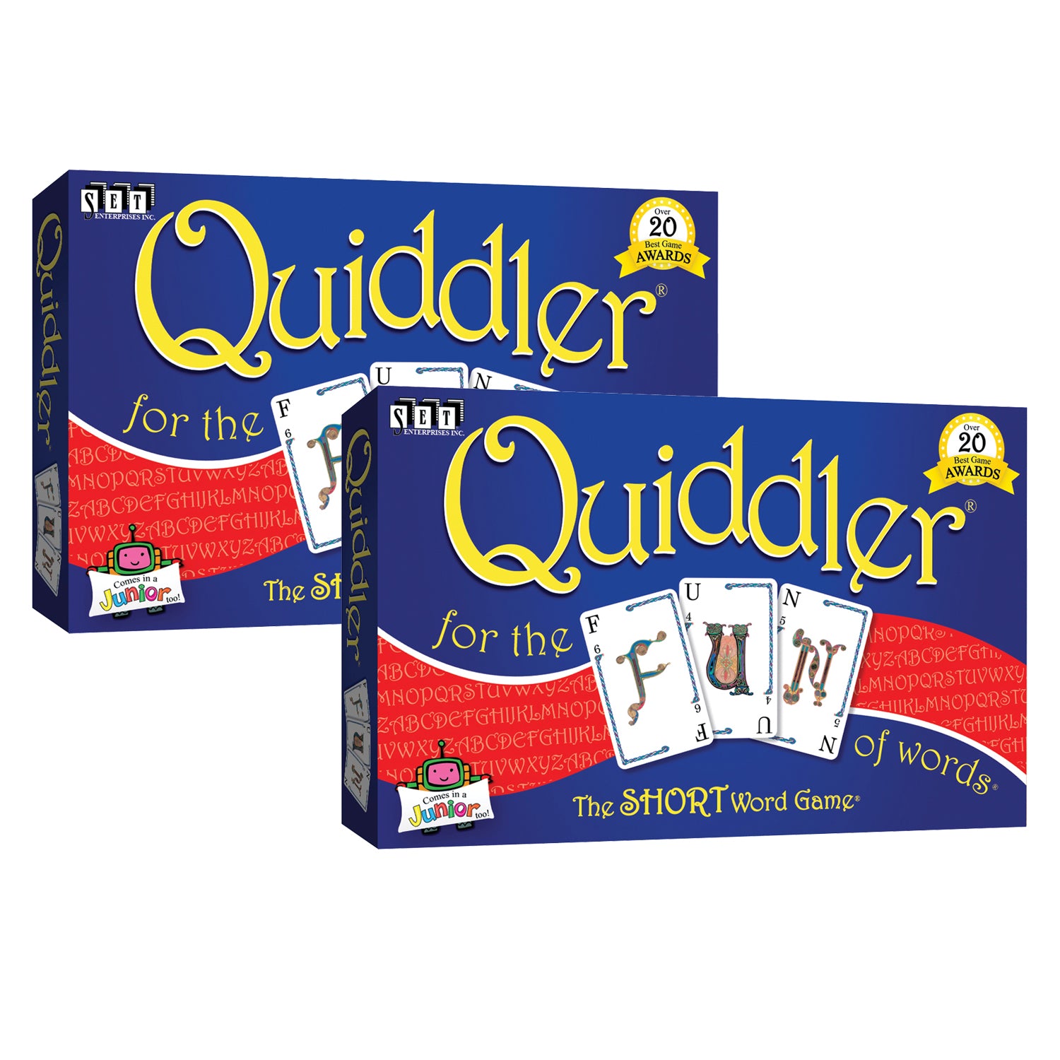 Quiddler® Word Game, Pack of 2 - A1 School Supplies