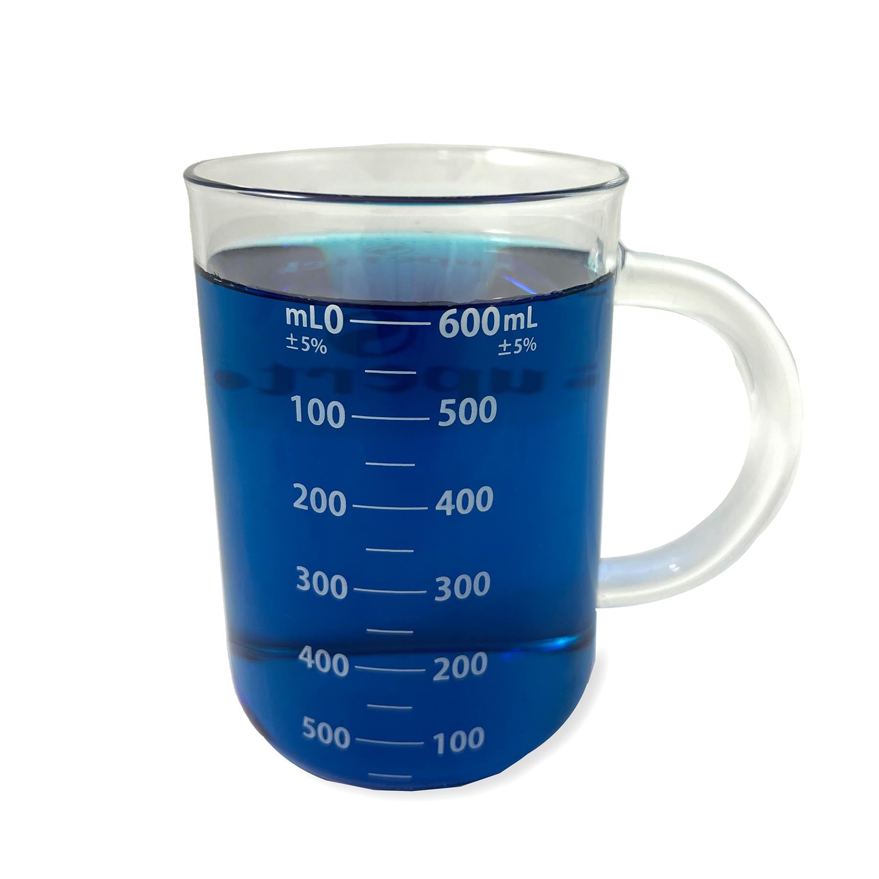 Beaker Mug, Glass, 600ml - A1 School Supplies