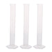 Polypropylene Measuring Cylinder, Hexagonal Base, 1000ml, Pack of 3 - A1 School Supplies