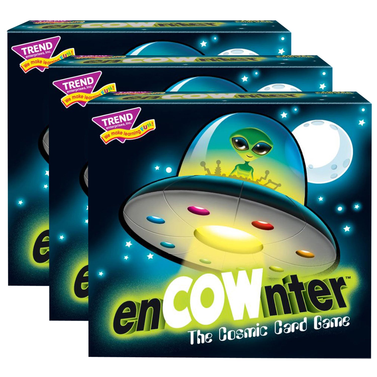 enCOWnter™ Three Corner™ Card Game, Pack of 3