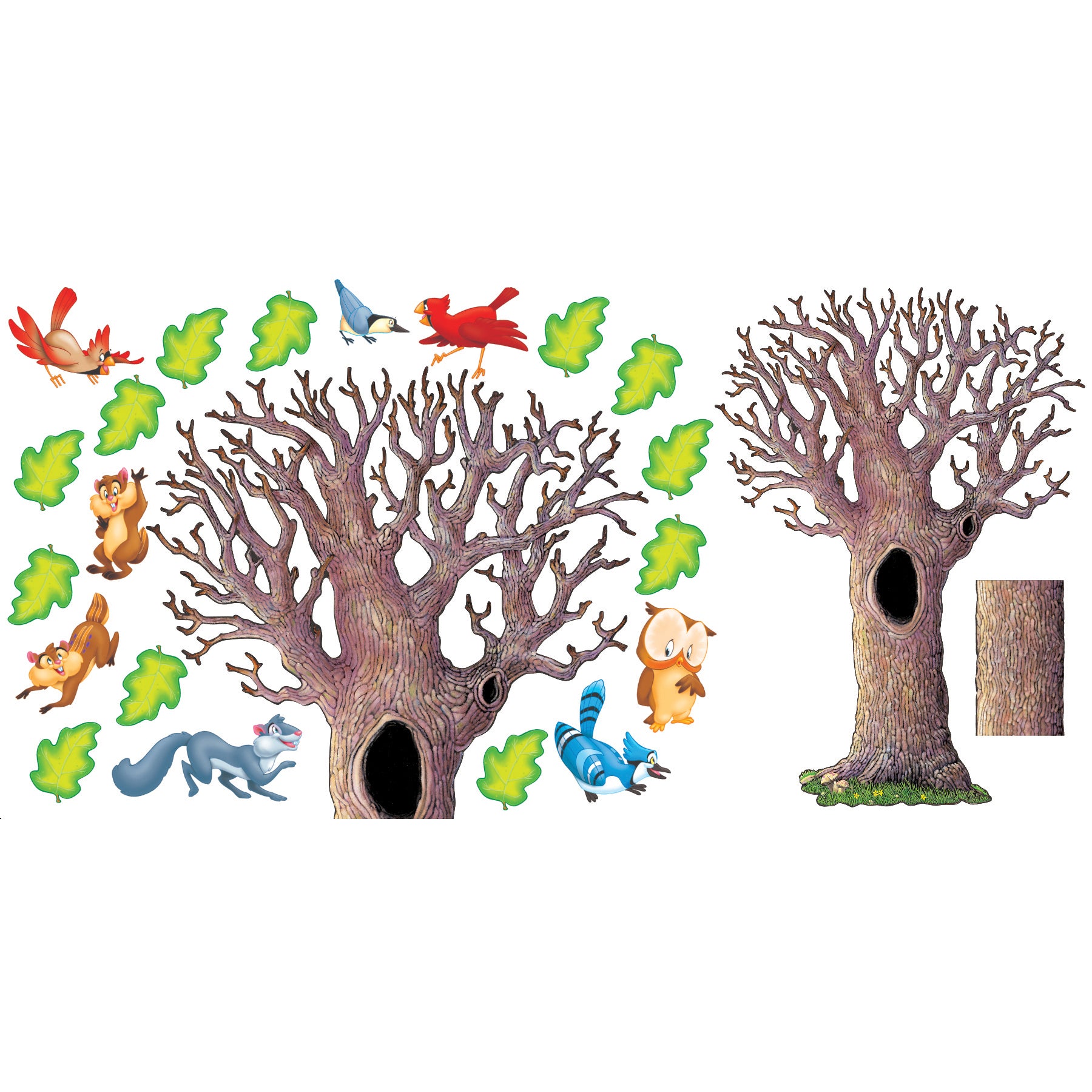 Big Oak Tree Bulletin Board Set