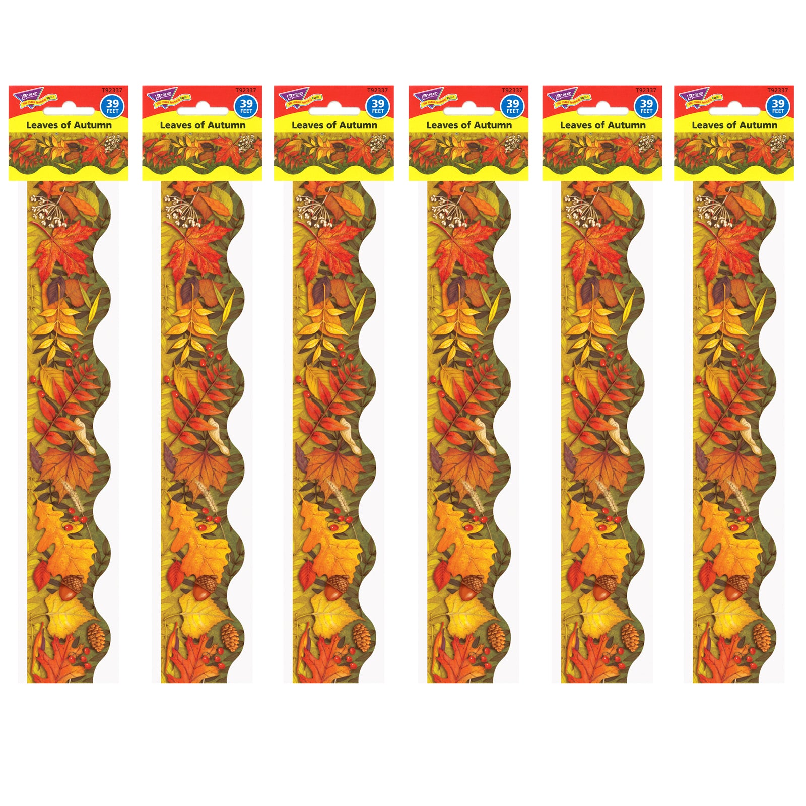 Leaves of Autumn Terrific Trimmers®, 39 Feet Per Pack, 6 Packs