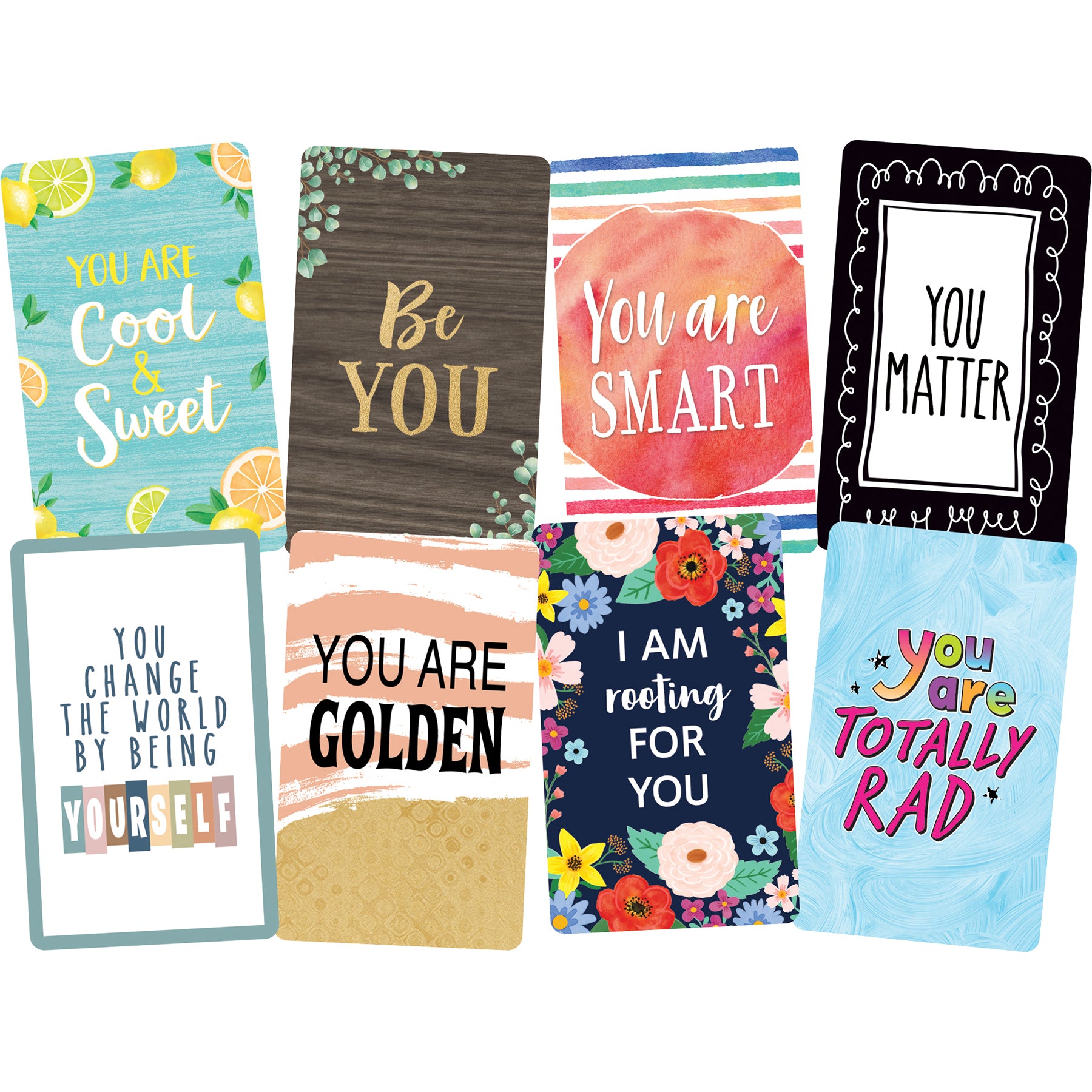 Encouragement Cards, 2-3/16" x 3-1/2", 42 Per Pack, 6 Packs