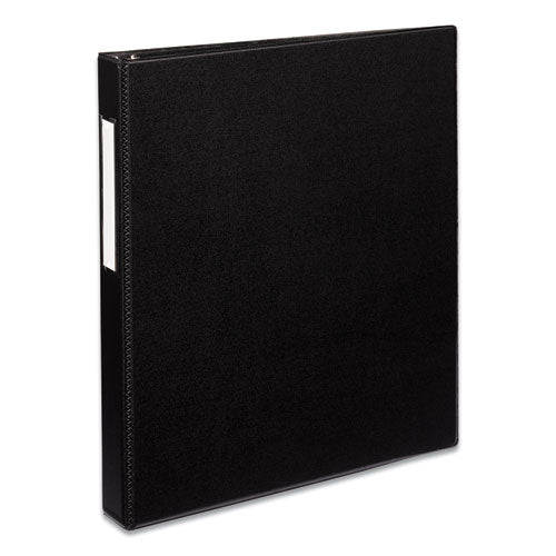 Non-view Binder 3 Rings, 1" Capacity, 11 X 8.5, Black, (8302)