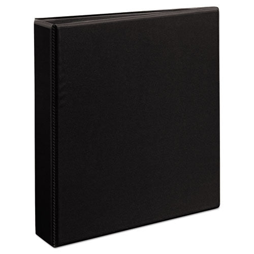 Durable View Binder With Durahinge And Ezd Rings, 3 Rings, 1.5" Capacity, 11 X 8.5, Black, (9400)