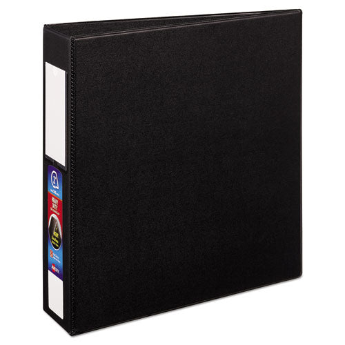 Heavy-duty Non-view Binder With Durahinge And One Touch Ezd Rings, 3 Rings, 2" Capacity, 11 X 8.5, Black