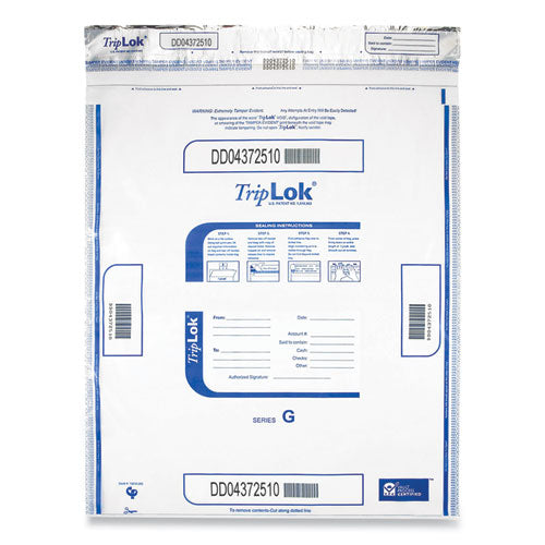 Deposit Bag, Plastic, 19 X 23, Clear, 250/carton