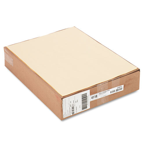 Cream Manila Drawing Paper, 50 Lb Cover Weight, 18 X 24, Cream Manila, 500/pack