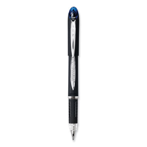 Jetstream Stick Ballpoint Pen, Bold 1 Mm, Blue Ink, Black Barrel