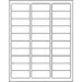 ML3000 Single Box 8-1/2" x 11", White, 100 Sheets, 30/Sheet Label - A1 School Supplies