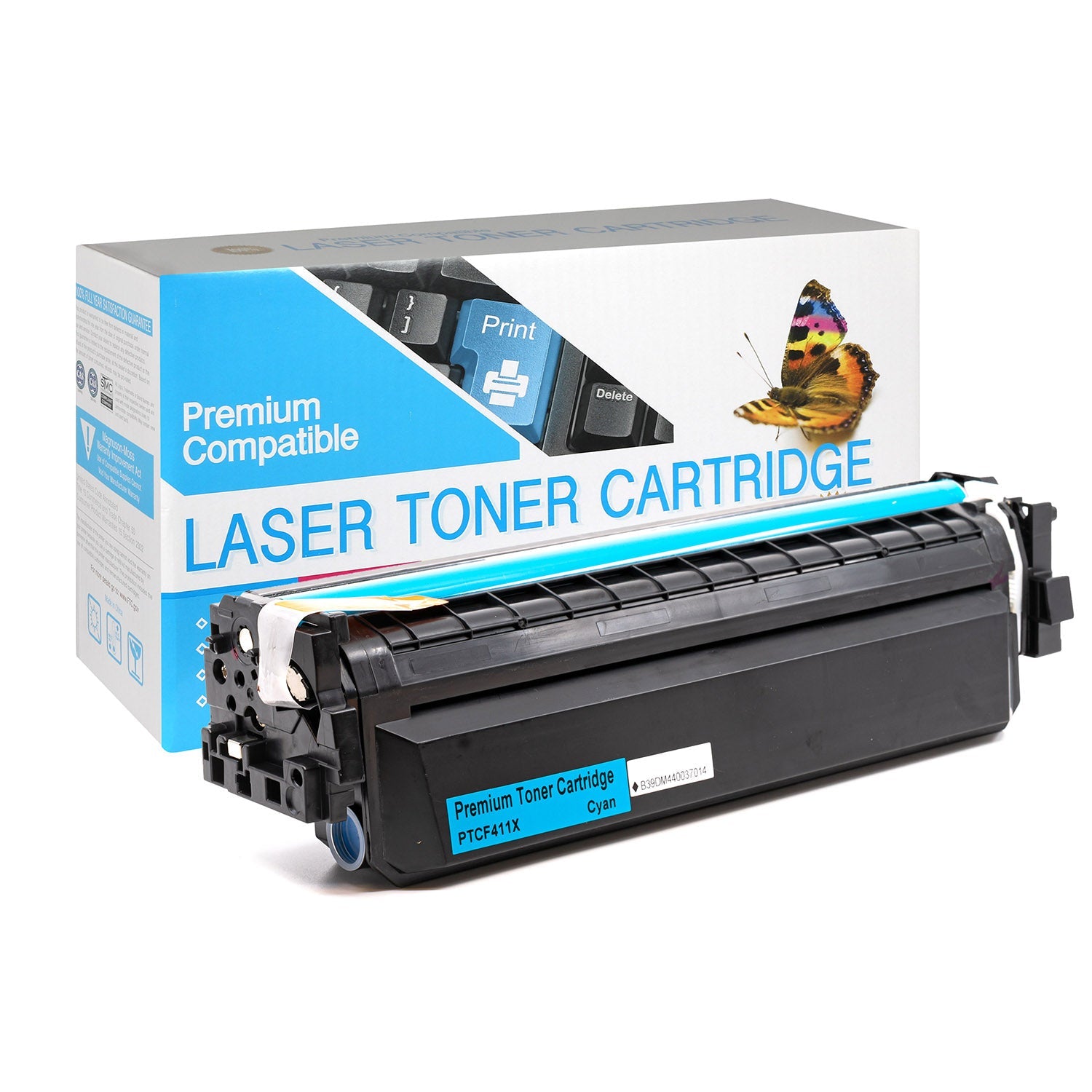 Premium Compatible Toner Cartridge Cyan