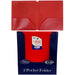Plastic Folder 2 Pocket 48pk, Red - A1 School Supplies