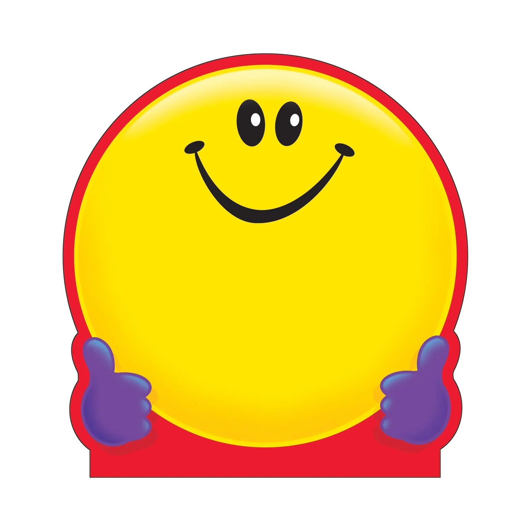 Smiley Face Note Pad – Shaped - A1 School Supplies