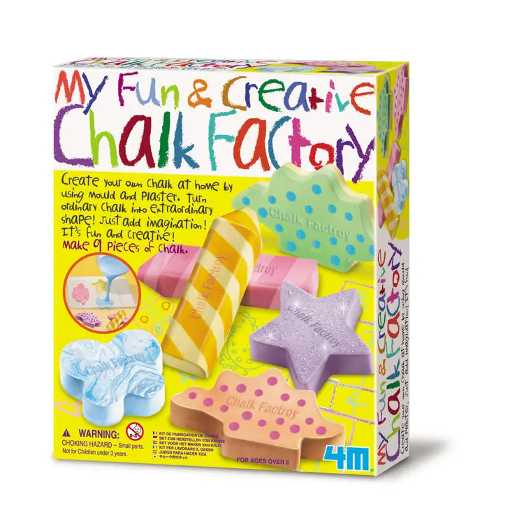 4M My Fun & Creative Chalk Factory DIY Arts & Crafts Kit