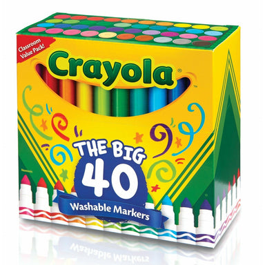 Crayola® Washable Broad Line Markers - A1 School Supplies