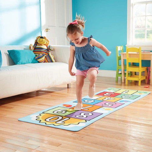 Hop & Count Hopscotch Rug