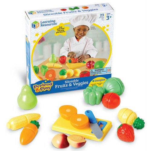 Pretend & Play® Sliceable Fruits & Veggies