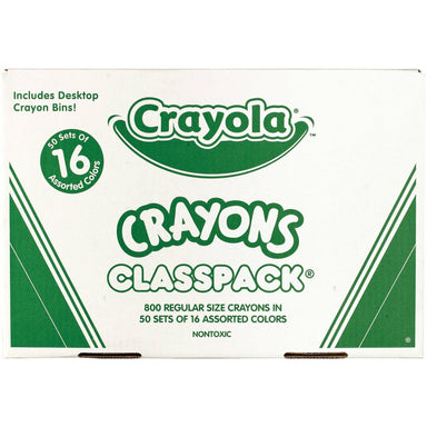 Crayola® Crayon Classpack®, 800 count - A1 School Supplies